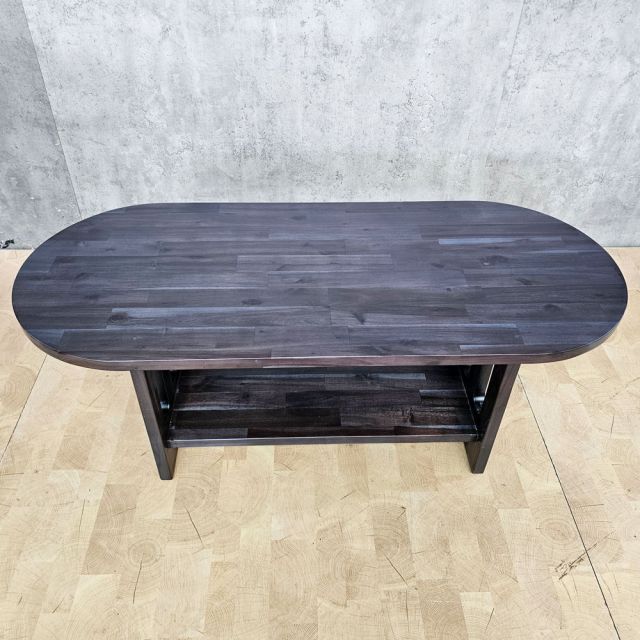 Bàn sofa Oval 120x50cm gỗ tràm TT68368