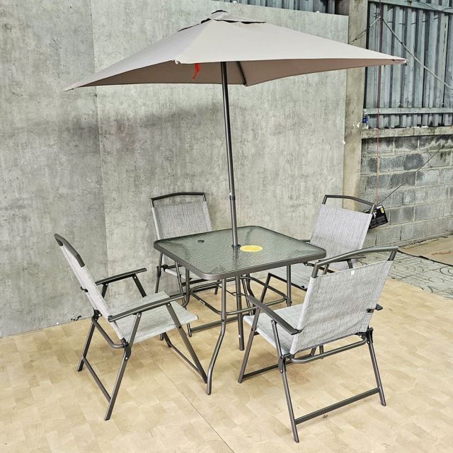 Bộ bàn ghế sân vườn 6 món - CBNT029