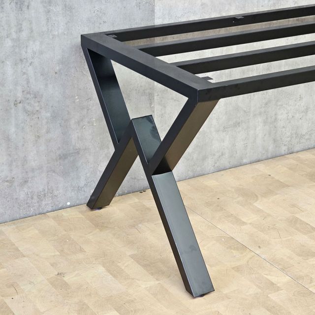 Chân sắt cho bàn ăn 200x80cm sơn tĩnh điện CHB68125