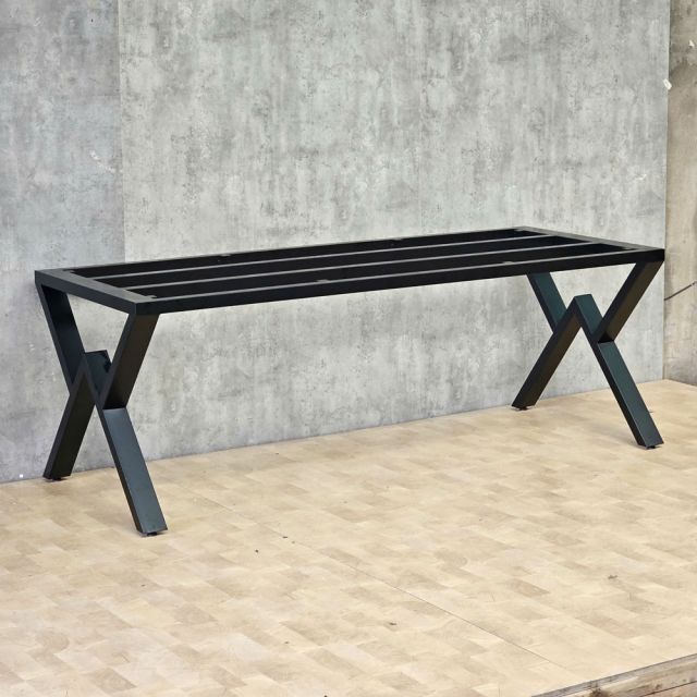 Chân sắt cho bàn ăn 200x80cm sơn tĩnh điện CHB68125