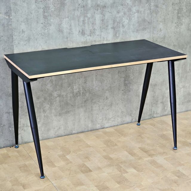 Bàn làm việc 120x60cm gỗ cao su phủ laminate chân hệ CONE HBCO087