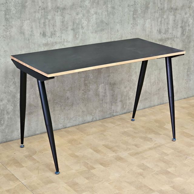Bàn làm việc 120x60cm gỗ cao su phủ laminate chân hệ CONE HBCO087