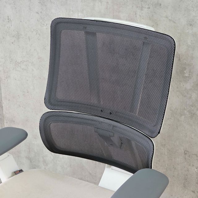 Ghế xoay văn phòng lưng lưới chân nhôm ASTON02