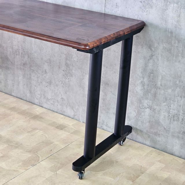 Bàn di động 160x60x75cm gỗ tràm chân hệ TIO HBTO055