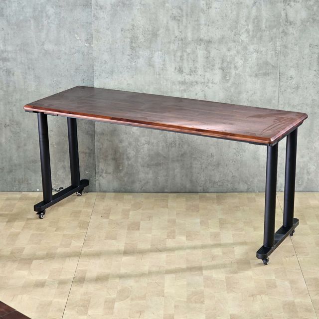Bàn di động 160x60x75cm gỗ tràm chân hệ TIO HBTO055