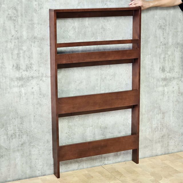 Kệ treo tường để giày dép 70x15x125cm gỗ cao su KG68131