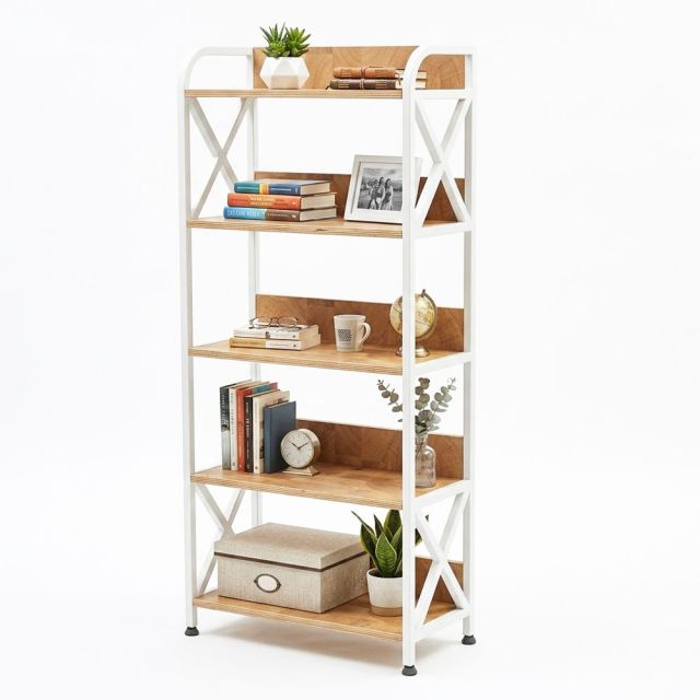Kệ trang trí 64x30x140cm gỗ plywood KTT68091