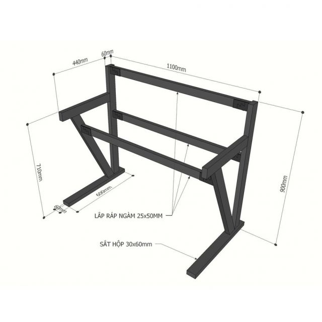 Bàn phòng thu StudioDesk nhỏ