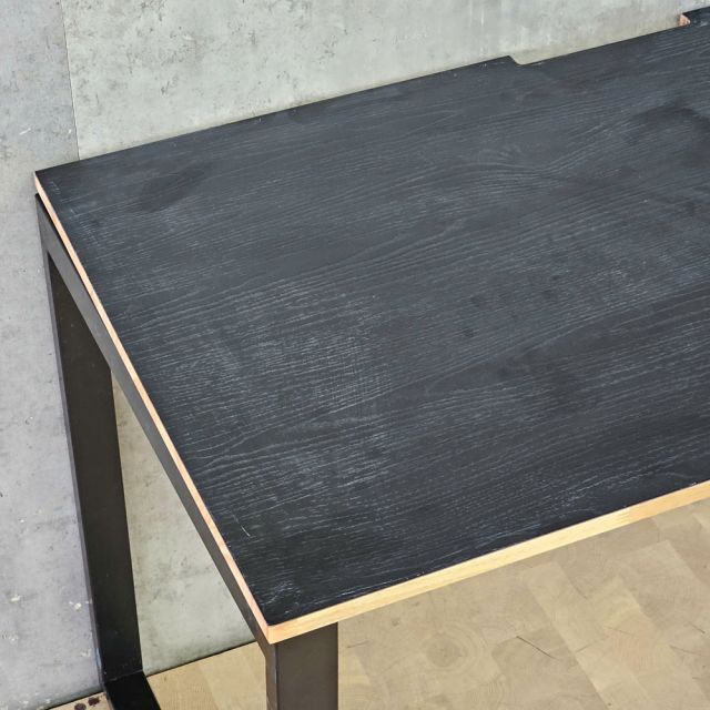 Bàn làm việc 120x60cm gỗ cao su phủ laminate chân hệ XConcept HBRT146