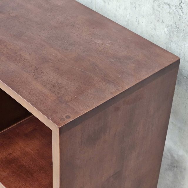 Kệ ô vuông trang trí 100x30x100cm gỗ cao su KS68326