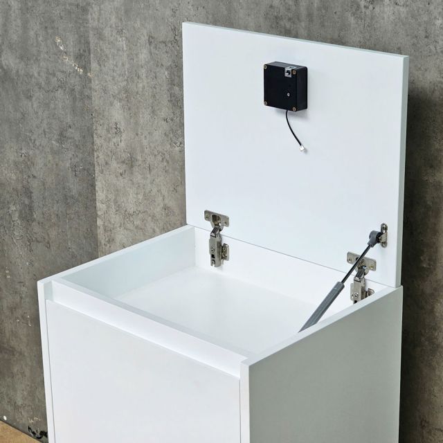 Tủ giấu tiền di động 50x40x80cm gỗ cao su GITI003