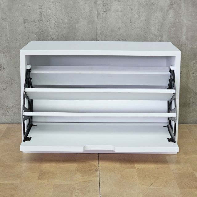 Tủ giày thông minh 1 tầng cửa lật gỗ cao su KG68130