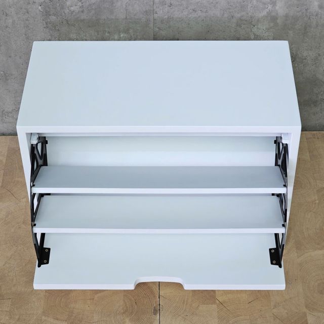 Tủ giày thông minh 1 tầng cửa lật gỗ cao su KG68130