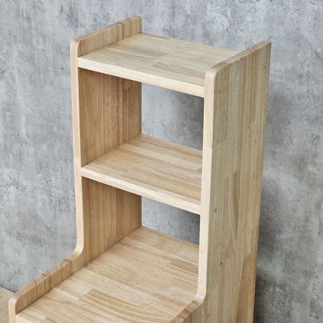 Tủ kệ đầu giường 30x40x92cm gỗ cao su TDG68079