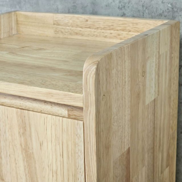Tủ để giày 39x33x140cm gỗ cao su KG68129