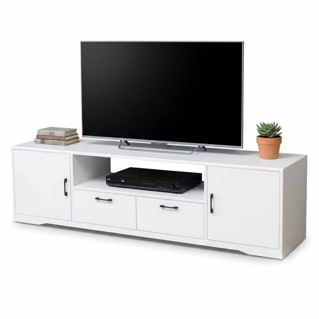 Kệ tivi BONN 180x45x50cm gỗ cao su KTV68143