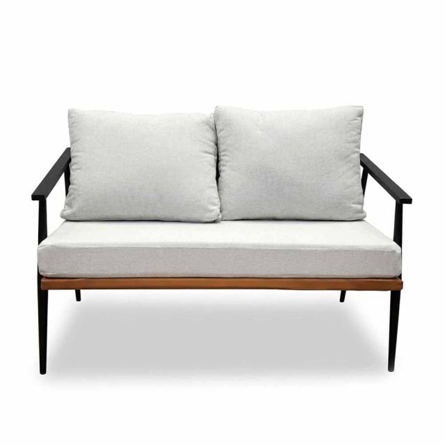 Ghế sofa băng MILANO lưng bọc nệm chân sắt sơn tĩnh điện GSK071