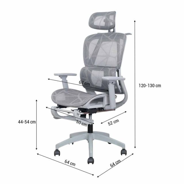 Ghế xoay lưng lưới công thái học - GAK911