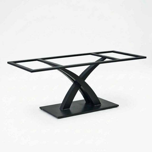 Chân sắt cho bàn ăn 180x80cm sơn tĩnh điện CHB68126
