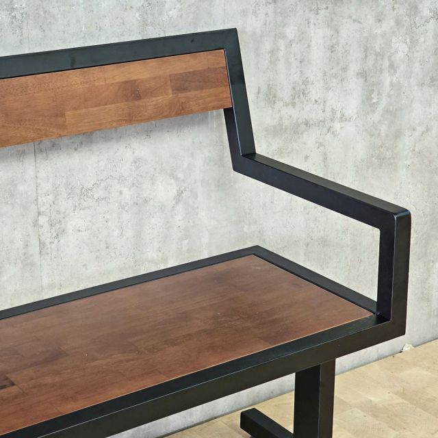 Ghế băng dài SAHO 190x56x88cm gỗ cao su GBD086