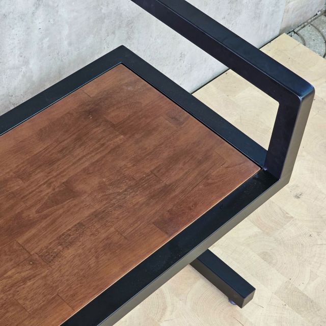 Ghế băng dài SAHO 190x56x88cm gỗ cao su GBD086