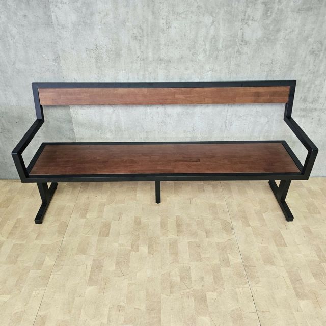 Ghế băng dài SAHO 190x56x88cm gỗ cao su GBD086