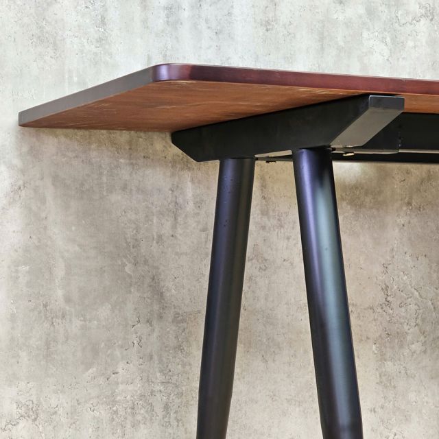 Bàn làm việc 110x50cm gỗ cao su chân hệ CONE HBCO088