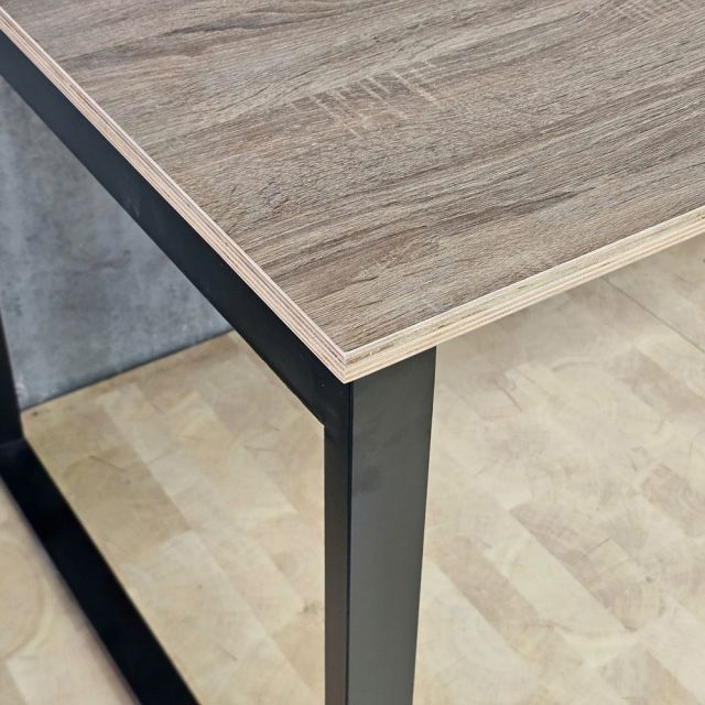 Bàn cụm 2 chỗ 240x80cm gỗ plywood hệ Rectang HBRT102