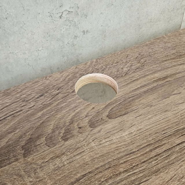 Bàn cụm 2 chỗ 240x80cm gỗ plywood hệ Rectang HBRT102