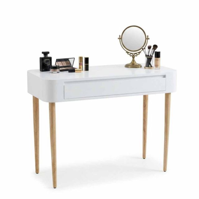 Bàn trang điểm 100x45x75cm gỗ cao su BTD68088