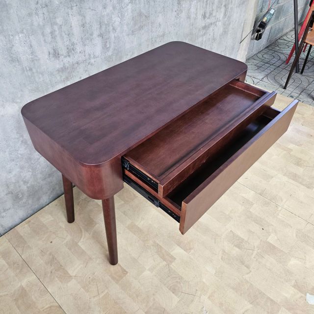 Bàn trang điểm có ngăn kéo ẩn 100x50x76cm gỗ cao su BTD68086