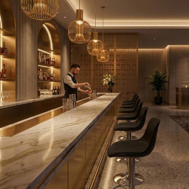 Ghế bar mặt nhựa chân sơn tĩnh điện GAK041
