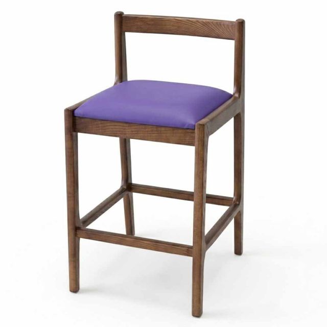 Ghế bar PUMNI mặt nệm Simili gỗ tần bì GBSK037