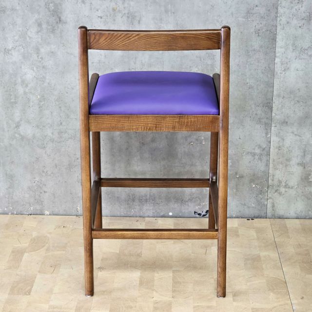 Ghế bar PUMNI mặt nệm Simili gỗ tần bì GBSK037