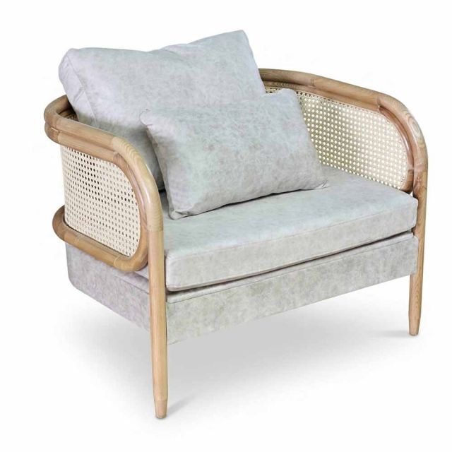 Ghế sofa đơn Headerfield 75x90x68cm gỗ tần bì GSD68108