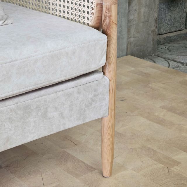 Ghế sofa đơn Headerfield 75x90x68cm gỗ tần bì GSD68108