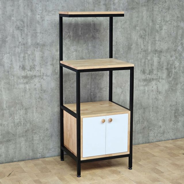 Kệ nhà bếp 50x45x130cm gỗ cao su KTB68275