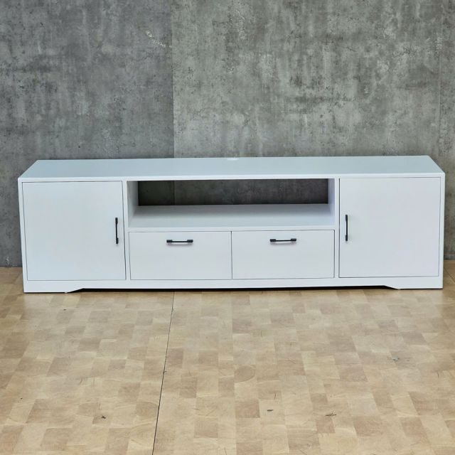 Kệ tivi BONN 180x45x50cm gỗ cao su KTV68143
