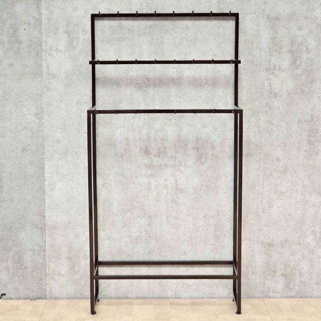 Kệ trưng bày treo thắt lưng 80x30x160cm sơn tĩnh điện KTB68283
