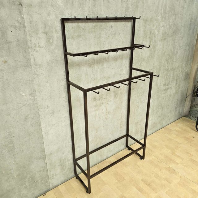 Kệ trưng bày treo thắt lưng 80x30x160cm sơn tĩnh điện KTB68283