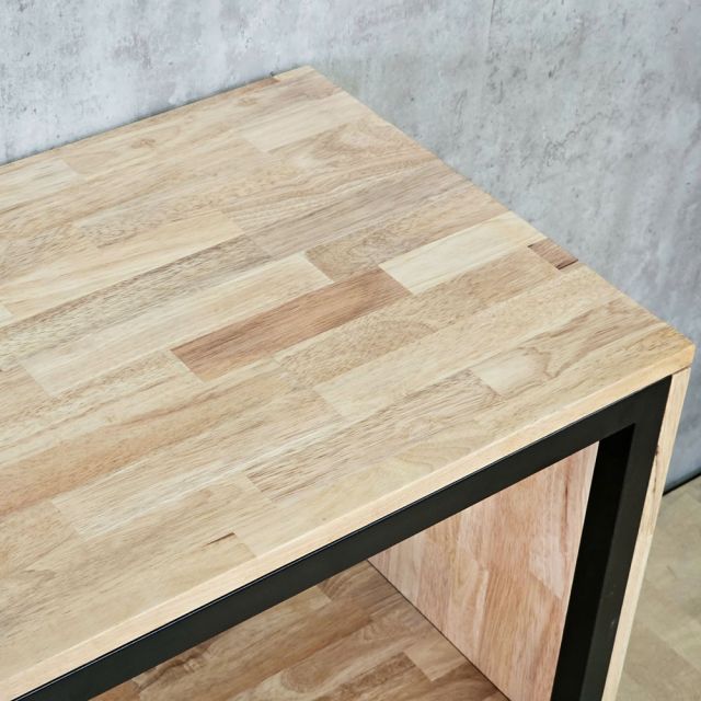 Kệ để hồ thủy sinh 100x45x80cm gỗ cao su KTB68285
