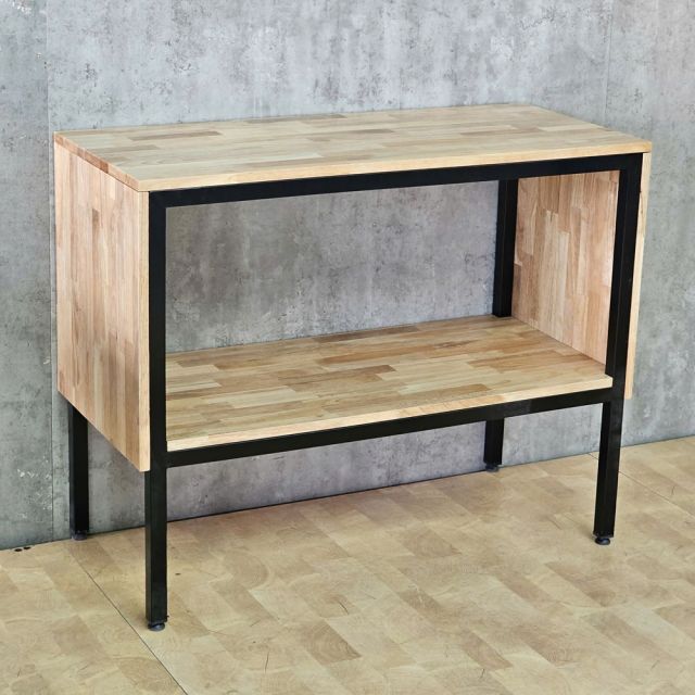 Kệ để hồ thủy sinh 100x45x80cm gỗ cao su KTB68285