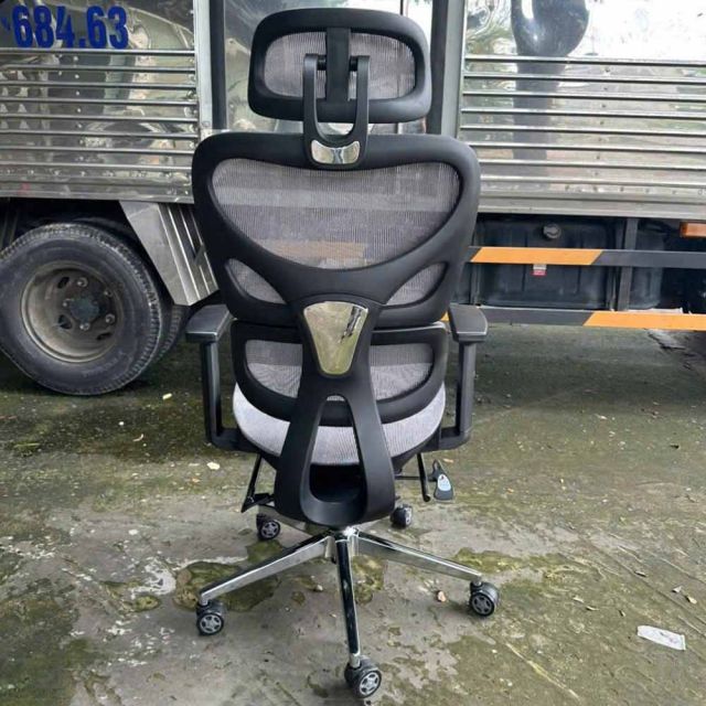 Ghế xoay lưng lưới chuẩn công thái học - MFK08G