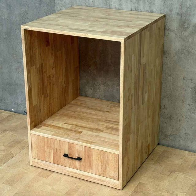 Kệ để máy rửa chén 60x60x85cm gỗ cao su KB68107