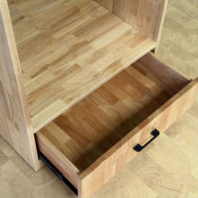 Kệ để máy rửa chén 60x60x85cm gỗ cao su KB68107