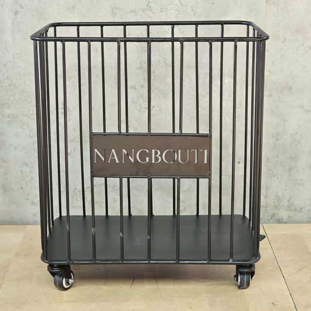 Giỏ đồ shop thời trang logo CNC theo yêu cầu KPT68040