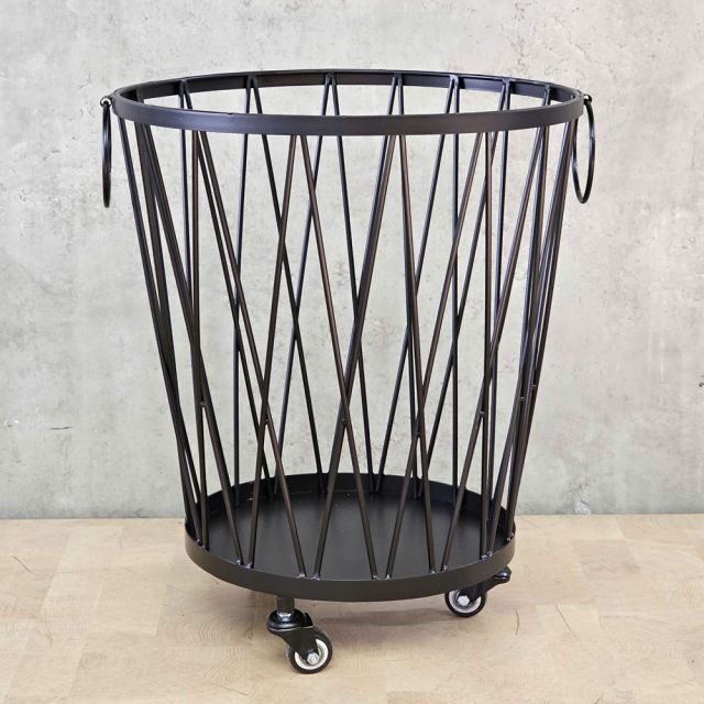 Giỏ để đồ phòng tắm di động khung sắt sơn tĩnh điện KPT68026