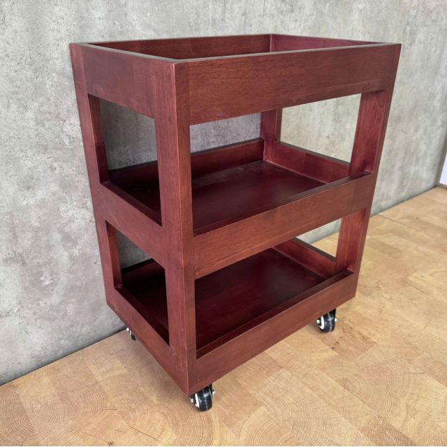 Kệ nhà bếp 40x30x53cm gỗ cao su KB68108