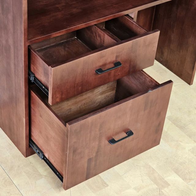 Kệ nhà bếp 100x30x90cm gỗ cao su KB68109