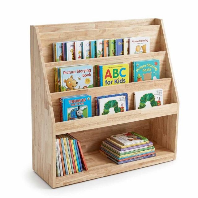 Kệ mầm non 90x30x90cm gỗ cao su KGS68022
